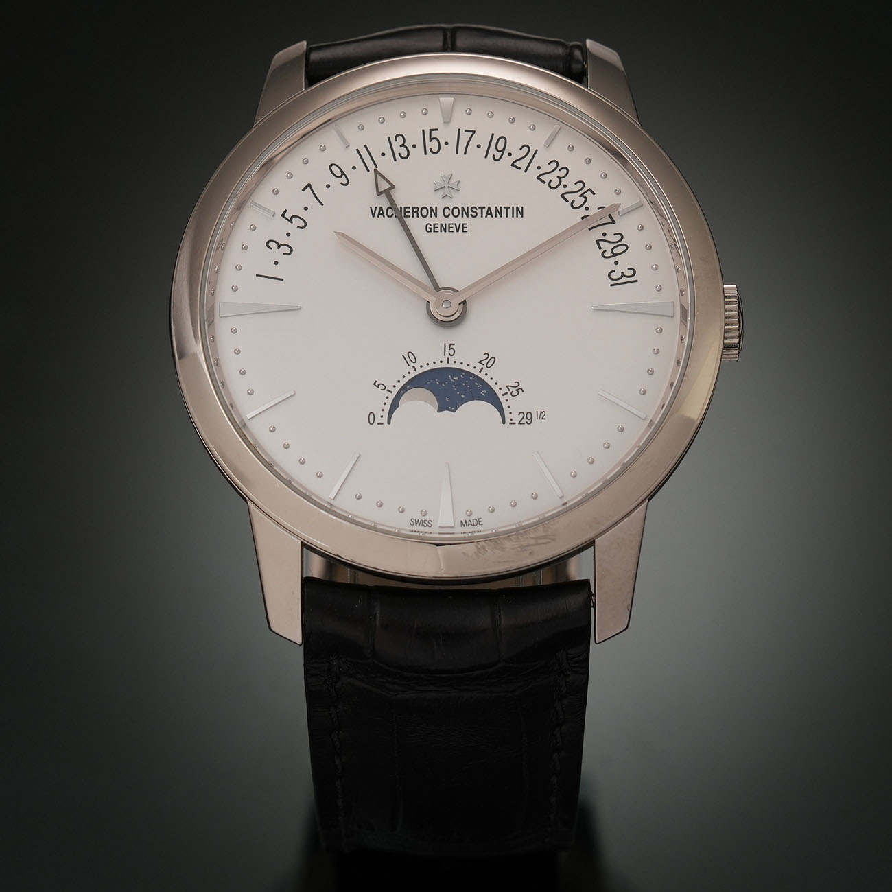 VACHERON CONSTANTIN(USED)바쉐론 콘스탄틴 패트리모니 레트로 그레이드 데이트 문페이즈 4010U